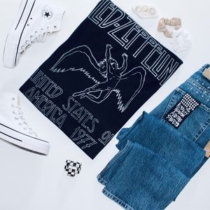 LED ZEPPELIN Oversized Tee